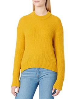 JACK & JONES Women's JXEMBER Fluffy Crew Neck Knit NOOS Strickpullover, Tawny Olive, M von JACK & JONES