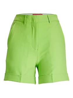 JACK&JONES Women's JXMARY REG HW PNT NOOS Shorts, Green Flash, S von JACK & JONES