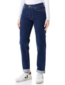 JACK&JONES Women's JXSEOUL Straight MW RC3001 RCY NOOS Hose, Dark Blue Denim, 30/32 von JACK & JONES