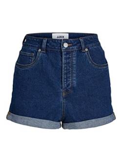 JJXX Damen JXHAZEL Mini HW AKM Shorts, Medium Blue Denim/Detail:AKM2A, L von JACK & JONES