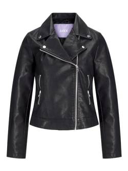 JJXX Damen Jjxx Jxgail Faux Leather Biker Jacket Noos Kunstlederjacke, Schwarz, S EU von JACK & JONES