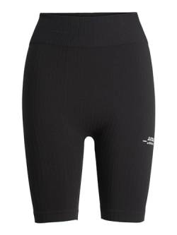 JJXX Women's JXCHARLOTTE Seamless ATHL NOOS Shorts, Black, L von JACK & JONES