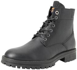 Jack & Jones Bestseller A/S Herren JFWBERNIE Boot PU Schnürstiefelette, Anthracite, 46 EU von JACK & JONES