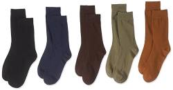 Jack & Jones Herren JACEARTH Tones 5 Pack Socken, Aloe/Pack:Magical Forest-Bone Brown-Chestnut-Black, One Size von JACK & JONES