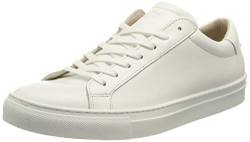 Jack & Jones Herren JFWCOREY NOOS Sneaker, White/Detail:White Leather Heel, 45 EU von JACK & JONES