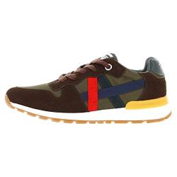 Jack & Jones Herren JFWSTANZA Combo 2.0 Sneaker, Java/Detail:Dark Olive, 40 EU von JACK & JONES