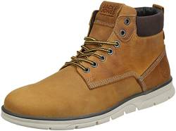 Jack & Jones Herren JFWTUBAR Leather Honey SN Stiefelette, 40 EU von JACK & JONES