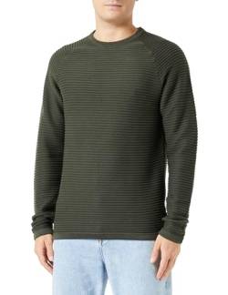 Jack & Jones Herren JJEJONES Knit Crew Neck SN Strickpullover, Rosin, XXL von JACK & JONES