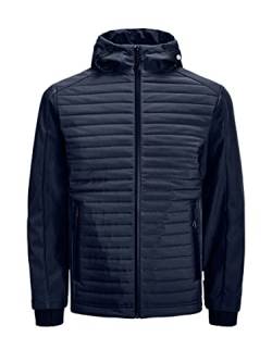 Jack & Jones Men's JCOTOBY AIR HYBRID Jacket Jacke, Navy Blazer, XL von JACK & JONES