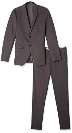 Jack & Jones Men's JPRJACK TRAVEL Suit Anzug, Light Grey Melange, 52 von JACK & JONES
