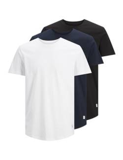 Jack & Jones Noa Crew T-Shirts Herren (3-pack) - S von JACK & JONES