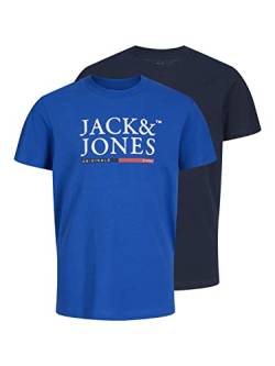 Jack & Jones Originals Codyy SS Crew Shirt Kinder (2er Pack) - 128 von JACK & JONES