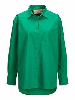 Jack & Jones Women's JJXX JXJAMIE LS Relaxed POPLIN Shirt NOOS Bluse, Jolly Green, XL von JACK & JONES