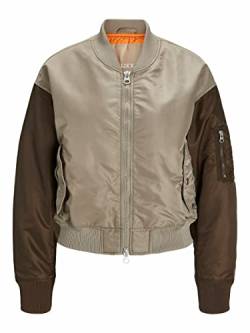 Jack & Jones Women's JJXX JXKEMP Pilot Jacket NOOS Jacke, Brindle/Detail:Block, XS von JACK & JONES