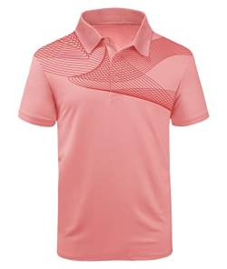 JACKETOWN Poloshirt Herren Kurzarm Polohemd Atmungsaktiv Schnell Trocknend Golf Polo Tshirt Sommer Poloshirts Für Herren von JACKETOWN