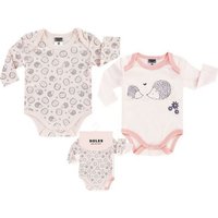 JACKY Langarmbody Baby-Body Mädchen (Set, 2er-Pack) mit niedlichem Print von JACKY