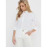 JACQUELINE de YONG Blusenshirt Business Basic Hemd Bluse JDYMIO (1-tlg) 4189 in Weiß von JACQUELINE de YONG