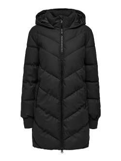 JACQUELINE de YONG JDY Damen Steppjacke JDYNolin Ulrikka Water Rep Puffa 15275075 Black/Black L von JACQUELINE de YONG