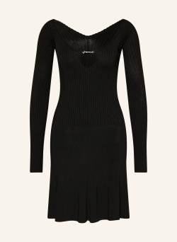 Jacquemus Strickkleid La Mini Robe Pralu Mit Cut-Out schwarz von JACQUEMUS