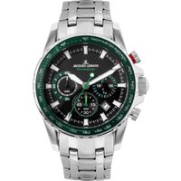 JACQUES LEMANS Herren Chronograph "1-2099", silber, 99 von JACQUES LEMANS