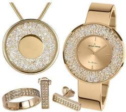 JACQUES LEMANS Jewellery Set 1-2062C-SET56 Damenarmbanduhr von JACQUES LEMANS