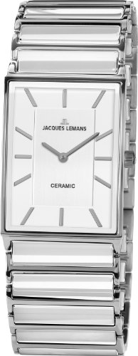 Jacques Lemans Damen-Armbanduhr XS Analog Quarz Keramik 1-1594E von JACQUES LEMANS