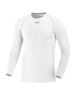 JAKO Longsleeve Compression 2.0, Größe:L, Farbe:weiß von JAKO