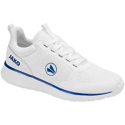 JAKO Unisex Team Mesh Sneaker, Weiß/Royal, 44 EU von JAKO