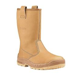 Jallatte Jalaska S3 Rigger Sicherheitsstiefel, braun - braun - Größe: 47 von JALLATTE