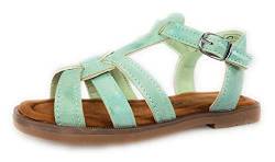 Indigo Mädchen Schuhe 482-384 bequeme Sommer Freizeit Sandalen Mint Klett (eu_footwear_size_system, big_kid, numeric, medium, numeric_35) von JANE KLAIN