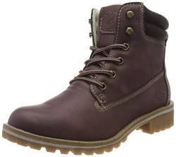 JANE KLAIN Damen 254 246 Combat Boots, Rot (Bordeaux 546), 41 EU von JANE KLAIN