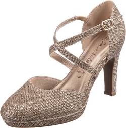 JANE KLAIN Damen Pumps Becky Gold Synthetik von JANE KLAIN