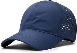 JAOAJ Sommer Atmungsaktive Mesh Baseball Kappe Laufen,Sport Schnell Sonnenhut Trocknend Baseball Hüte,Sport Cap Verstellbar,Kappe mit Uv Schutz Herren von JAOAJ