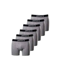 JARAQ Boxershorts Baumwolle Herren 6 er Pack Unterhosen Männer S-4XL von JARAQ