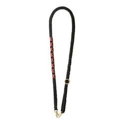 JAWSEU Handykette, Adjustable Mobile Phone Lanyard Cell Phone Chain Hand Woven Crossbody Phone Lanyard Long Phone Strap Crossbody Chain for Phone Cases Handbag Car Key and Wallets Red von JAWSEU