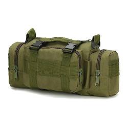 Tactical Hüfttasche 3 in 1 Militär Molle Angriffs-Pouch, Taktisch Hüfttasche Molle Bauchtasche Wasserdicht Gürteltasche Crossbody Waist Bag für Outdoor Camping Wandern von JAWSEU