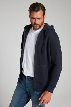 Große Größen JAY-PI Hoodie-Jacke, Herren, blau, Größe: 6XL, Baumwolle/Polyester, JAY-PI von JAY-PI