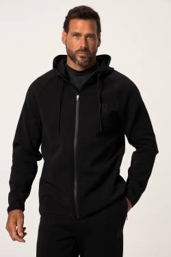 Große Größen JAY-PI Premium-Hoodiejacke FLEXNAMIC®, Herren, schwarz, Größe: 4XL, Baumwolle/Polyester, JAY-PI von JAY-PI