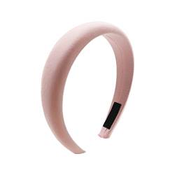 Fashion Wide Summer Soft Sponge Hair Hoop Headband Press Hair Bands Headbands for Woman Hair Accessories,Pink von JAZIEL