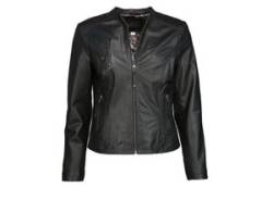 Bikerjacke JCC "125302" Gr. 46, schwarz (black) Damen Jacken Übergangsjacken von JCC