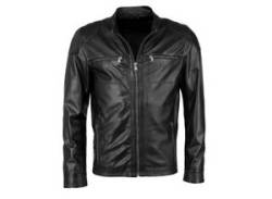 Bikerjacke JCC "31020219Ecom" Gr. XXL, schwarz (black) Herren Jacken Übergangsjacken von JCC