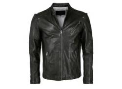 Bikerjacke JCC "3102123" Gr. L, schwarz (black) Herren Jacken Übergangsjacken von JCC