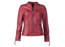 Bikerjacke JCC "DI-002" Gr. 42, rot (red) Damen Jacken Übergangsjacken von JCC