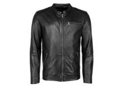 Bikerjacke JCC "MM21-1-02" Gr. 3XL, schwarz (black) Herren Jacken Übergangsjacken von JCC