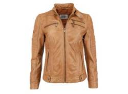 Bikerjacke JCC "Sirpa" Gr. 40, braun (cognac) Damen Jacken Übergangsjacken von JCC