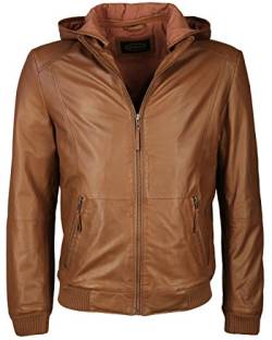 JCC Herren Lederblouson Sportlich 15-9-2 Cognac L von JCC