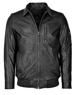 JCC Lederblouson 31018159 Black 50 von JCC