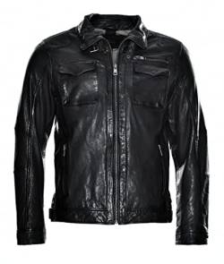 JCC Lederjacke 31020345 Black 56 von JCC