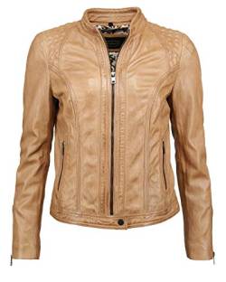 JCC Lederjacke Cabira Brown 40 von JCC