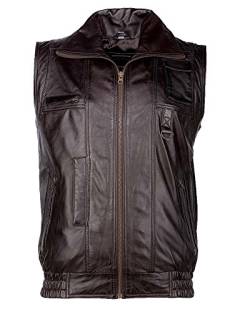 JCC Lederweste Bigvest2 Dark Brown 58 von JCC